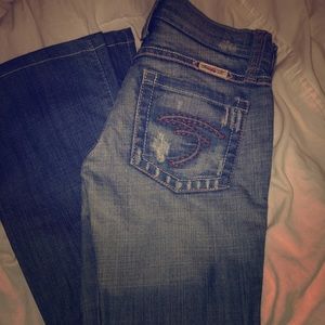 Frankie B Slightly Distressed Jeans